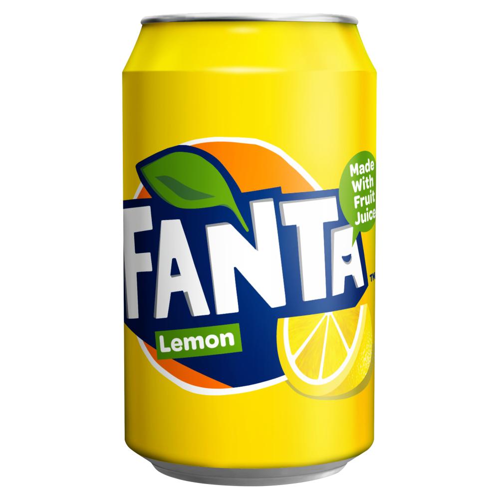 FANTA LEMON 24 X 330ML CANS