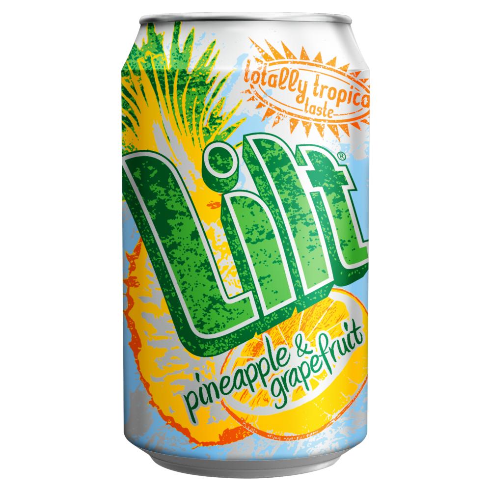 LILT PINEAPPLE & GRAPEFRUIT 24 X 330ML CANS