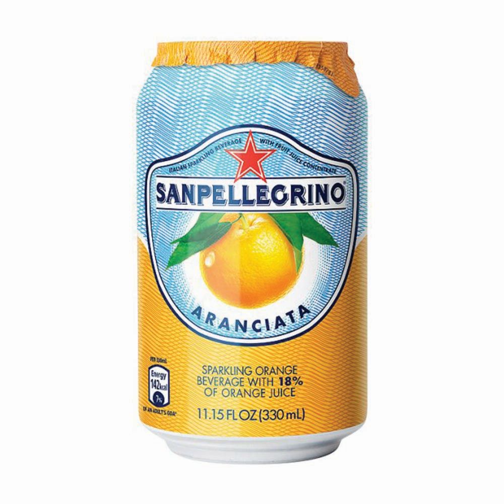 SAN PELLEGRINO ARANCIATA 24 X 330ML CANS