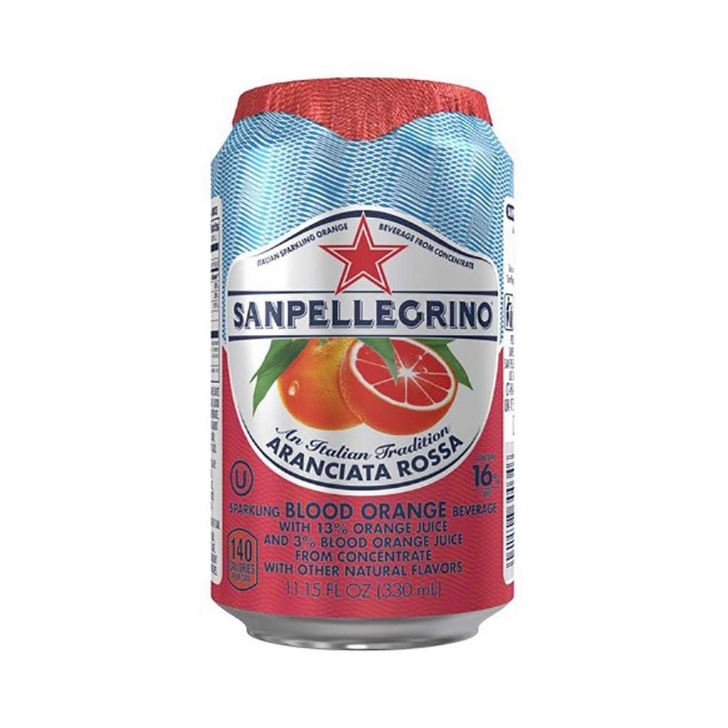 SAN PELLEGRINO BLOOD ORANGE ARANCIATA 24 X 330ML CANS