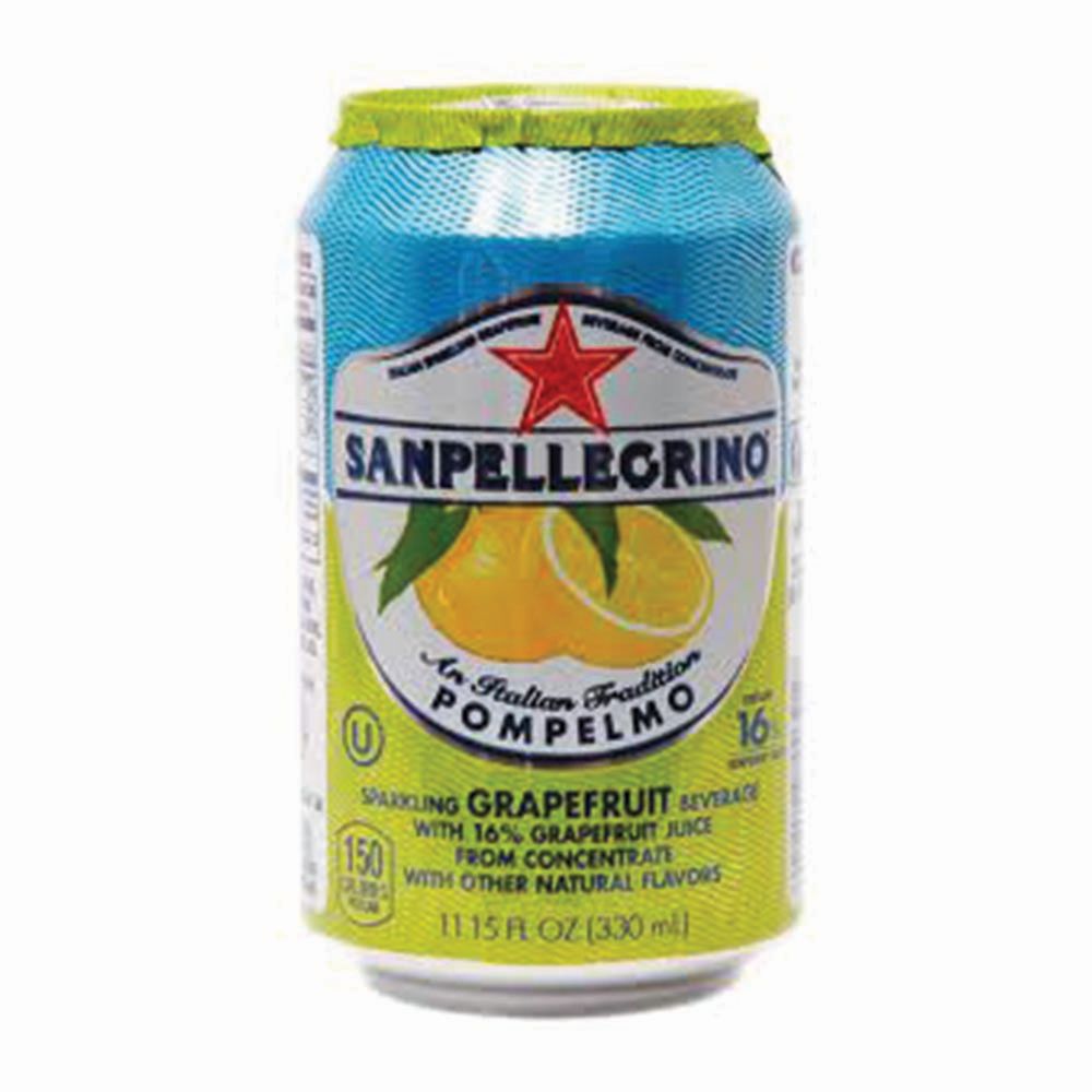 SAN PELLEGRINO POMPELMO & GRAPEFRUIT 24 X 330ML CANS