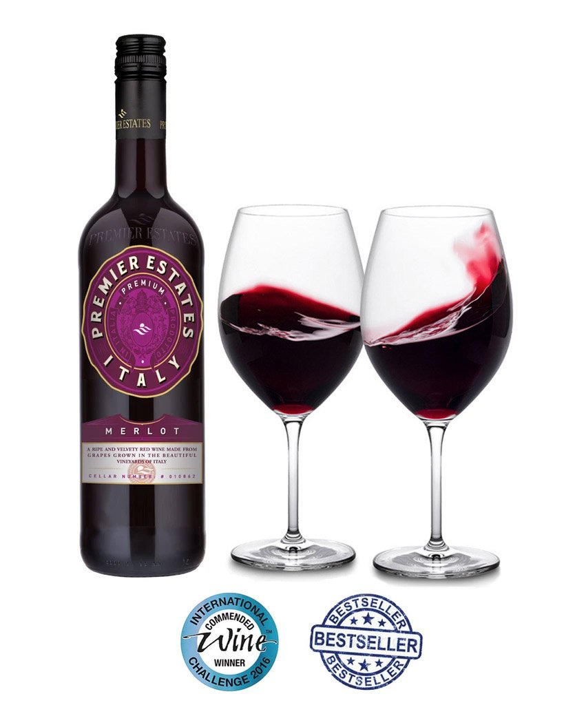 PREMIER ESTATES ITALIAN MERLOT 6 X 75CL